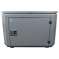 Бензиновый генератор FUBAG BS 5500 A ES в тихом зимнем кожухе 1200 RAL 7024