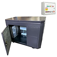Бензиновый генератор A-iPower A13000EAX в супертихом зимнем кожухе 1700SS RAL 7024 + блок автозапуска A-iPower 230В/400В 100А 8 ПИН