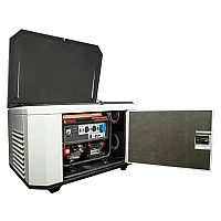 Генератор A-iPower A7000EAX в супертихом зимнем кожухе 1400SS RAL 7035
