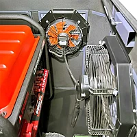Бензиновый генератор A-iPower A13000TEAX в тихом зимнем кожухе 1600 RAL 7024 + блок автозапуска A-iPower 230В/400В 100А 8 ПИН