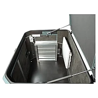 Бензиновый генератор FUBAG BS 3300 A ES в тихом зимнем кожухе 1200 RAL 7035