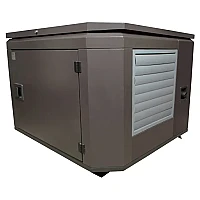 Бензиновый генератор FUBAG BS 6600 A ES в тихом зимнем кожухе 1200 RAL 8019
