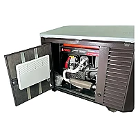 Бензиновый генератор A-iPower A11000TEAX в супертихом зимнем кожухе 1700SS RAL 8019 + блок автозапуска A-iPower 230В/400В 100А 8 ПИН