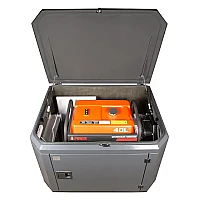 Генератор A-iPower A8000EAX в тихом зимнем кожухе 1200 RAL 7024